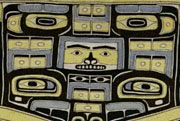 UEA 667 - Chilkat blanket, North America: Northwest Coast
