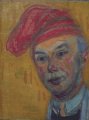 Self Portrait with Red Cap
