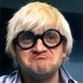 David Hockney in his Bayswater studio, 1972 
